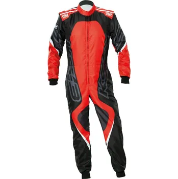 Moto kombinéza OMP Karting Kombinéza KS-3X ART Černá / Červená 56
