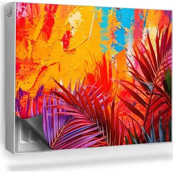 Obraz Magnetická podložka na radiátor, kryt 80 x 60 cm fialová