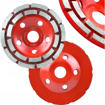 Řezný kotouč DIAMANTOVÝ HRNCOVÝ KOTOUČ NA BROUŠENÍ BETONU DVOUSEGMENTOVÝ 125 X 22,2 MM