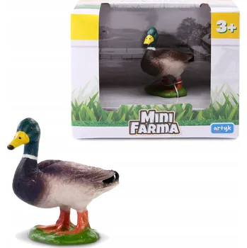 Figurka Kachny Kachnička Domácí Zvířata Hospodářství Vesnice Mini Farma