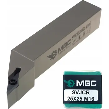 Pracovní nůž Nůž soustružnický SVJCR 2525 M16, destička VCMT 1604 MBC