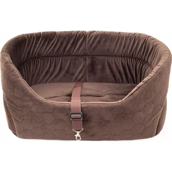 Pelíšek pro psa Boutique ZOO podložka pro psa hnědá 22 cm x 39 cm