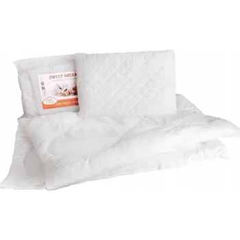 Příslušenství pro dětskou postel a kolébku Dětská peřinka a prošívaný polštář do postýlky SWEET DREAMS - 135x100 cm + 40x60 cm