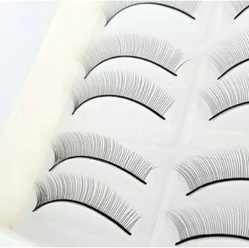 Péče o řasy a obočí Řasy na pásku ManyLashes 10 párů černé
