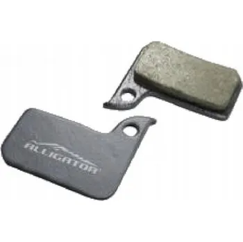 Brzda na kolo Brzdové destičky kotoučové brzdy Alligator DBP59BP, polokovové