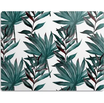 Miska pro psa Podložka pod misku pro psa s tropickým motivem 60x40 cm