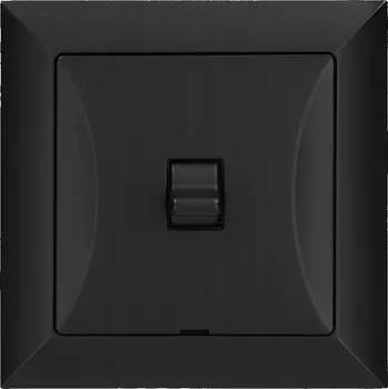 vypínač Jednopólový vypínač pod omítku Timex-Elektro černý WP-1/Opb CZ/MAT