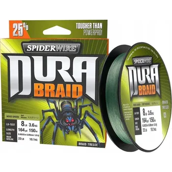 Šňůra Dura Braid 0,19 mm Spiderwire 135 m