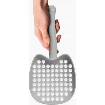 PIXI Catit Velká lopatka na kočičí záchod lopatka na stelivo, šedá