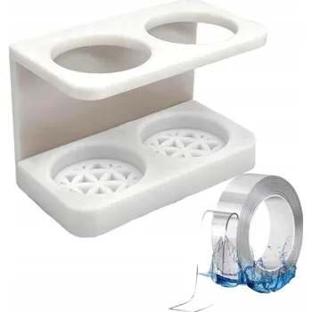 Držák na kartáček DELOSPRO Držák na 2 zubní kartáčky - Samolepicí Č. 3