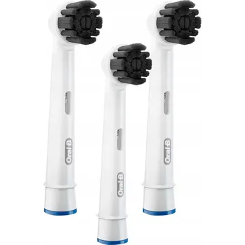 Elektrický zubní kartáček Náhradní kartáčkové hlavy s aktivním uhlím Oral-B Pure Clean Black Charcoal 3 kusy