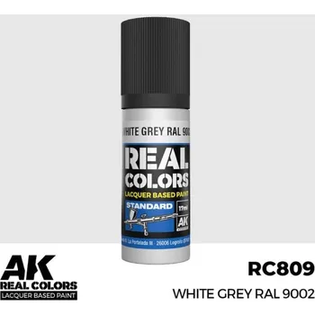 Modelářská barva AK Interactive White Grey RAL 9002 17 ml AKRC809