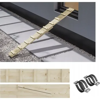 Žebřík DŘEVĚNÝ ŽEBŘÍK SCHODIŠTĚM PRO KOČKY 6 M + SVORKA