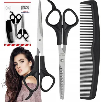 Kadeřnické nůžky Nůžky na stříhání vlasů Vitolog sada na stříhání vlasů efilační nůžky