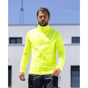 Pánská móda Funkční mikina ARDON®Breeffidry termoactiv hi-vis žlutá - žluté odstíny / 4XL / 4XL / žlutá