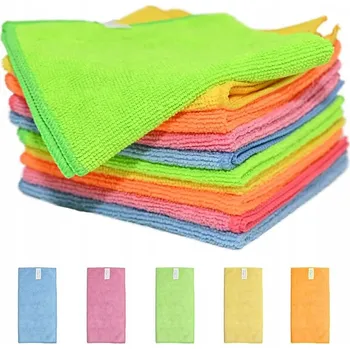 Utěrka 10x Hadřík z mikrovlákna měkká silná super kvalita barevná mikrovlákno