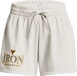 Dámské sportovní kraťasy Under Armour PJT RCK EVERYDAY TERRY SHORT W zelené 1380189-114 - L | UK 10,5 | US 11,5