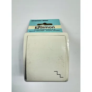 vypínač Schodišťový vypínač nástěnný Bílý