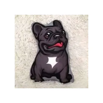 Polštář Pes Francouzský Buldoček Černý mini Polštář
