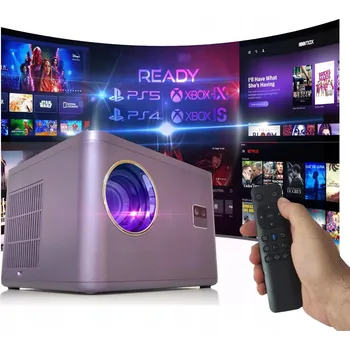 Projektor LED Projektor Heelly NETFLIX HBO AMAZON pro domácí kino i kancelář