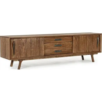 Televizní stolek BIZZOTTO TV stolek SHERMAN s posuvnými dvířky 60x200 cm 0746836