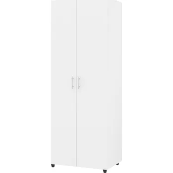 Šatní skříň Slevadoma Šatní skříň MILANA II Barva: Bílá