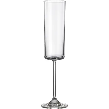 Sklenice BOHEMIA ROYAL CRYSTAL Sada sklenic na šumivé víno Anita 160 ml 6 ks