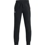 Dětské tepláky na volný čas Under Armour B RIVAL FLEECE JOGGERS černé 1379787-001 - YM | UK 6,5 | US 9