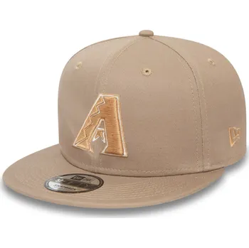 Kšiltovka Pánská kšiltovka New Era 9FIFTY MLB PATCH ARIZONA DIAMONDBACKS béžová 60503482 - M/L | UK 8 | US 10,5