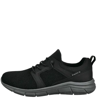 Pánské polobotky PÁNSKÉ POLOBOTKY BUGATTI 345-AFA65-6900-1000 ČERNÁ Barva: Černá, Velikost: 45