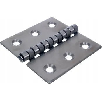 pant Nerezový závěs A2 Dveřní závěs pro dveře nábytku 60x60x1,5 mm 304 INOX