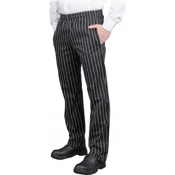 Pánské kalhoty Gastronomické kalhoty do pasu Gento-M BW GT XL
