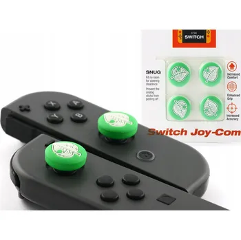 Herní konzole 4x GUMOVÉ NÁVLEKY / KRYTKY NA ANALOGOVÉ PÁČKY JOY-CON SWITCH / SWITCH OLED Animal Crossing
