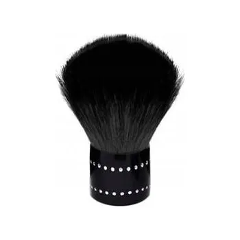 Kosmetický štětec Štětec na pudr kabuki - černý / Bass Cosmetics