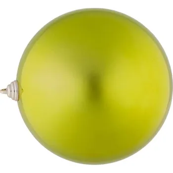 Velikonoční dekorace DECOLED Plastová koule, prům. 20 cm, zelená, lesklá
