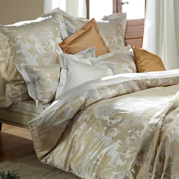 Povlečení Curt Bauer Louis XIV. zlatá 50/70 cm zip