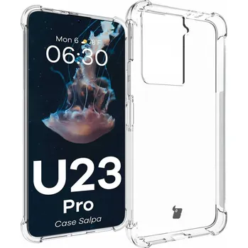 Pouzdro na mobilní telefon Zadní Kryt Bizon pro HTC U23 Pro bezbarvý