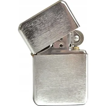 Zapalovač Atomic chromovaný kartáčovaný benzínový Zapalovač