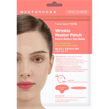 Náplast MADFORCOS - Wrinkle Master Patch T-zone - Protivráskové náplasti na oblast T-zóny - 30 ks