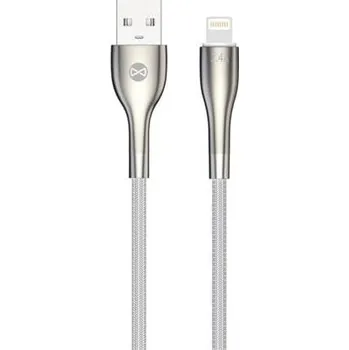 Datový kabel KABEL FOREVER SLEEK USB/Lightning 1m 2,4A
