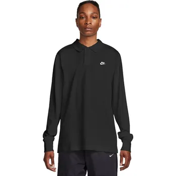 Pánské tričko Pánské tričko s dlouhým rukávem Nike CLUB černé FQ3417-010 - L | UK 7,5 | US 10