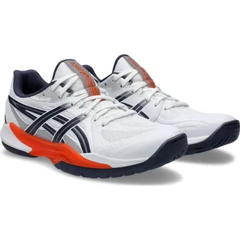Pánská sálová obuv Pánské sálové boty Asics POWERBREAK FF bílé 1071A101-102 - EUR 42,5 | UK 8 | US 9