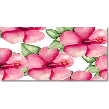 Obraz Panel do kuchyně Tropické květy 140x70 cm + LEPIDLO