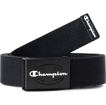 Opasek Pásek Champion Unisex Script Web Belt Black/White černá