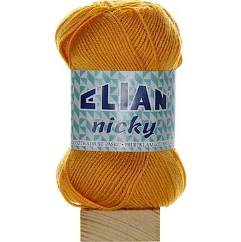 Příze VSV Elian nicky oranžově žlutá 1014