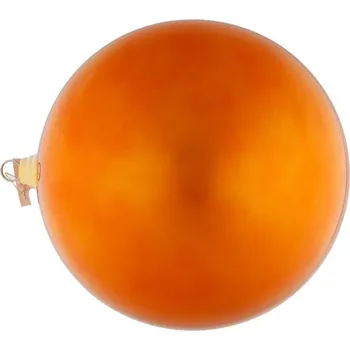 Velikonoční dekorace DECOLED Plastová koule, pr. 30 cm, měděná, lesklá, UV