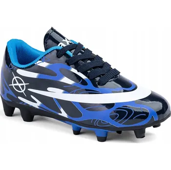 Chlapecké tenisky Axim sportovní boty eko kůže modré, velikost 30