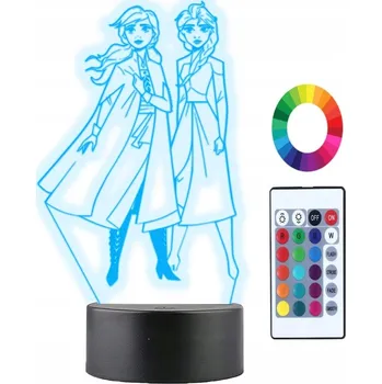 Lampička Plexido vícebarevná Noční lampa