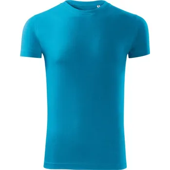 Pánské tričko Tričko MALFINI VIPERE FREE, barva tyrkysová, velikost L