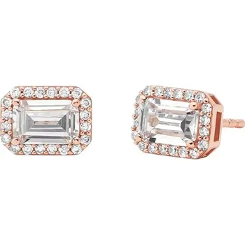 Náušnice Michael Kors Třpytivé pozlacené náušnice se zirkony Brilliance MKC1724CZ791 + 2 měsíce na vrácení zboží